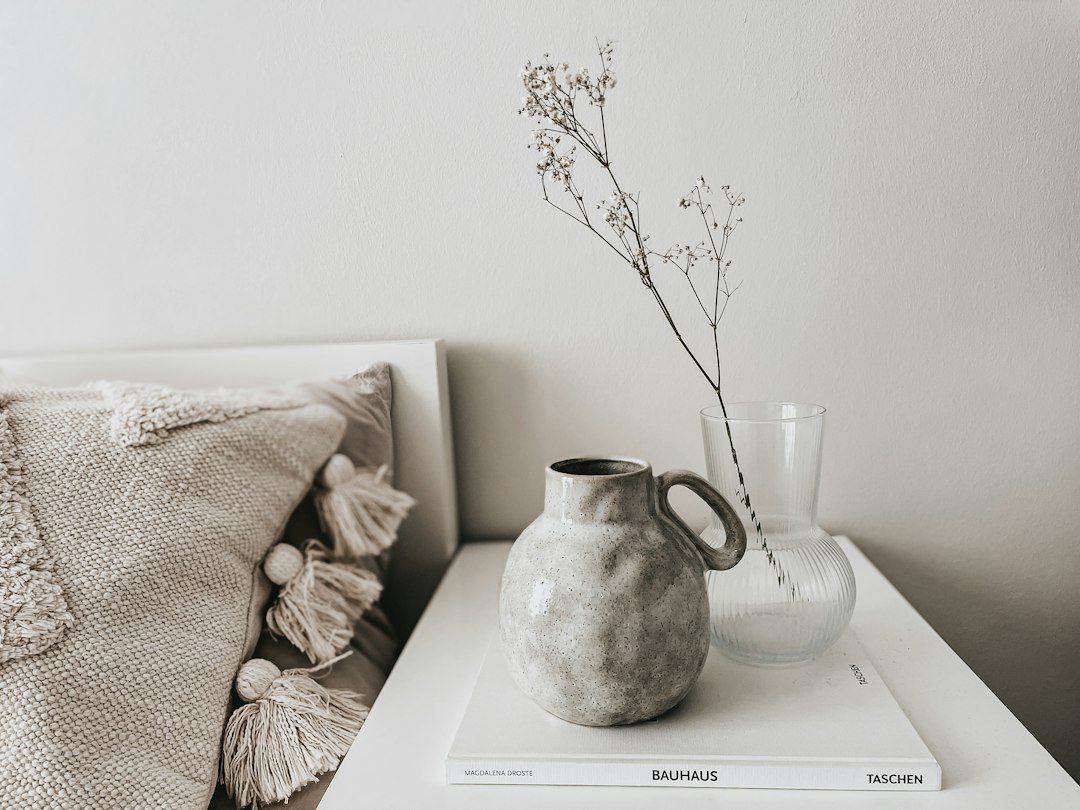 Minimal home decor styling